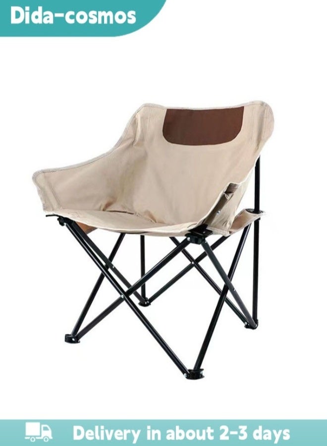 dida-cosmos Portable outdoor folding camping chair fishing picnic chair beach chair garden chair ultralight backpacking chair for lawn barbecue backpacking hiking - Image 1